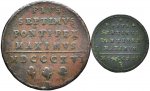 Pio VII (1800-1823) Lotto di due monete per ... 