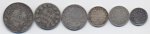 Pio IX (1846-1878) Lotto di sei monete. Come ... 