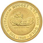 AUSTRALIA 50 Dollari 1988 Nugget ½ OZ - Fr. ... 