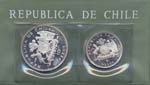 CILE 10 e 5 Pesos 1968 - AG Lotto di due ... 