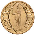 LUSSEMBURGO 40 Franchi 1963 - AU (g 12,91)