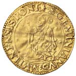 MODENA Ercole II (1534-1559) Scudo d’oro - ... 