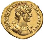 Adriano (117-136) Aureo ... 