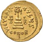 Eraclio (610-641) Solido - I tre imperatori ... 