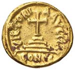 Eraclio (610-641) Solido (Cartagine) Busto ... 