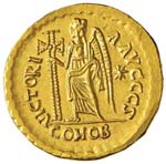 OSTROGOTI Teodorico (493-526) monetazione a ... 