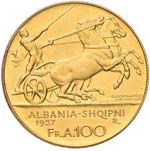 ALBANIA Zog (1925-1939) 100 Franga 1927 - ... 