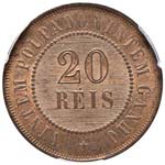 BRASILE Repubblica (1889-) 20 Reis 1895 - CU ... 