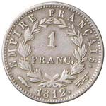 FRANCIA Napoleone (1804-1814) Franco 1812 ... 