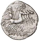 Tullia - M. Tullius - Denario (120 a.C.) ... 