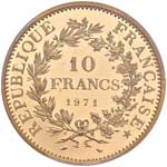 FRANCIA Quinta Repubblica (1959-) 10 Franchi ... 