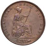 INGHILTERRA Vittoria (1837-1901) Mezzo penny ... 