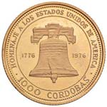 NICARAGUA 1.000 Cordobas 1975 - Fr. 3 AU (g ... 