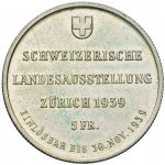 SVIZZERA Confederazione - 5 Franchi 1939 - ... 