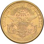 USA 20 Dollari 1897 S - AU (g 33,40) ... 