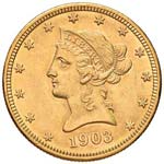 USA 10 Dollari 1903 O - ... 