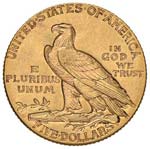 USA 5 Dollari 1916 S - AU (g 8,36)