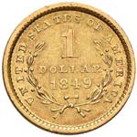 USA Dollaro 1849 - Fr. 84 AU (g 1,66)