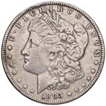 USA Dollaro 1893 O - AG ... 