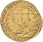 FERRARA Ercole II (1534-1559) Scudo d’oro ... 