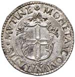 MODENA Ercole II (1534-1559) Bianco a testa ... 