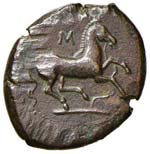SICILIA Aitna AE (prima del 339 a.C.) Testa ... 