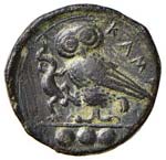 SICILIA Camarina Trias (413-405 a.C.) Testa ... 