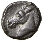 SICILIA Tyndaris Oncia (344-338 a.C.) Testa ... 