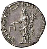 Traiano (117-138) Denario - Testa laureata a ... 