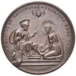 Pio VIII (1829-1830) Medaglia A. II Lavanda ... 