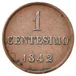Carlo Alberto (1831-1849) Centesimo 1842 T ... 