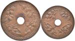 CINA 1 e 2 Fen 1933 - CU Lotto di due monete