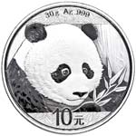 CINA 10 Yuan 2018 - AG (g 30,03)
