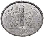 FRANCIA - Medaglia 1848 - MB (g 16,20 - 38 x ... 