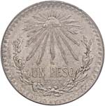 MESSICO Peso 1923 - KM 455 AG In slab PCGS ... 
