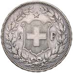 SVIZZERA Confederazione - 5 Franchi 1907 - ... 