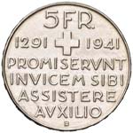 SVIZZERA Confederazione - 5 Franchi 1941 - ... 
