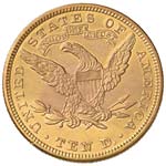 USA 10 Dollari 1907 - AU (g 16,71) Lucidata, ... 