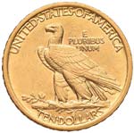 USA 10 Dollari 1908 - AU (g 16,72) Minimi ... 