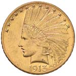 USA 10 Dollari 1913 - AU ... 