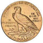 USA 2,50 Dollari 1915 - AU (g 4,16)