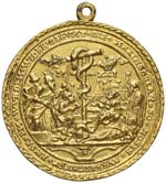 Medaglia devozionale tedesca 1557 - MD (g ... 