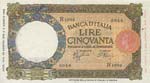 Biglietti di Stato - 50 Lire 23/08/1943 ... 