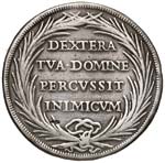 Innocenzo XI (1676-1689) Piastra - Munt. 28 ... 