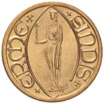LUSSEMBURGO 40 Franchi 1963 - AU (g 12,91)