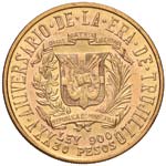 REPUBBLICA DOMENICANA 30 Pesos 1955 - Fr. 1 ... 