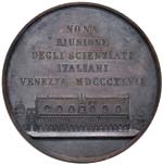 MEDAGLIE Medaglia 1847 Riunione degli ... 