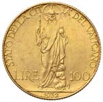 Pio XI (1929-1939) 100 Lire 1932 A. XI – ... 