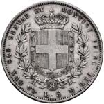 Vittorio Emanuele II (1849-1861) 5 Lire 1852 ... 