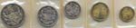 GUYANA 50, 25, 10, 5 e 1 Cent 1967 – Lotto ... 